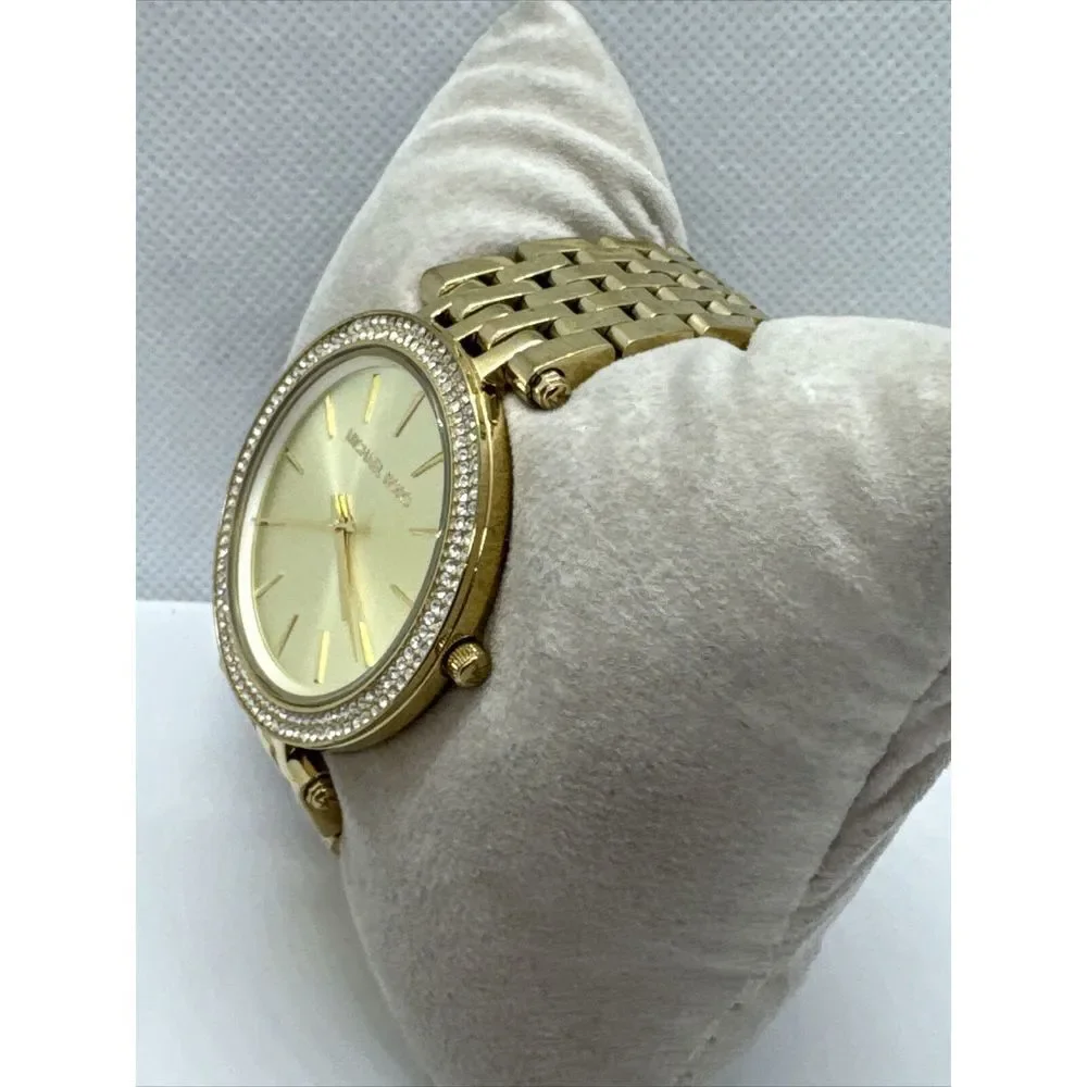 Michael Kors Darci MK3191 Women's Gold Stainless Steel Analog Dial Watch JNA280